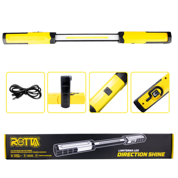 Lanterna de Led c/ Ajustes de Direção