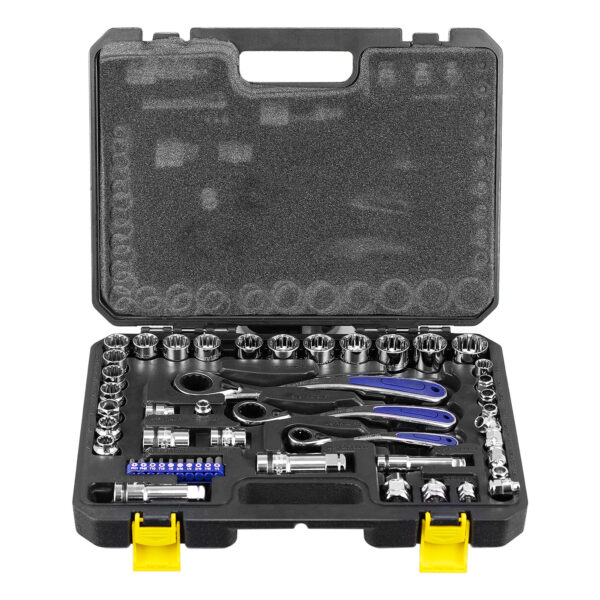 Jogo De Ferramentas Com Catraca 49 PCS