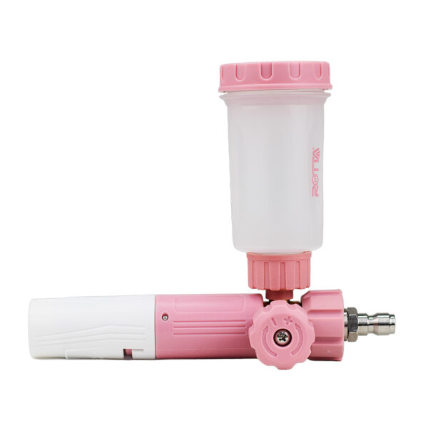 Canhão De Espuma A Gravidade - Cor Rosa