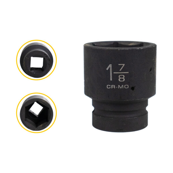 Soquete De Impacto 1" CH 2 - 3/16 (MEDIO)