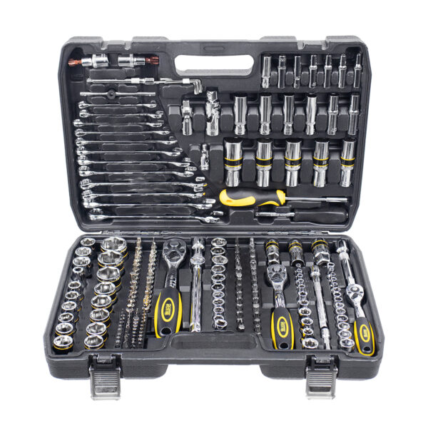 Jogo de ferramentas 216 PCS - Soquete sextavado