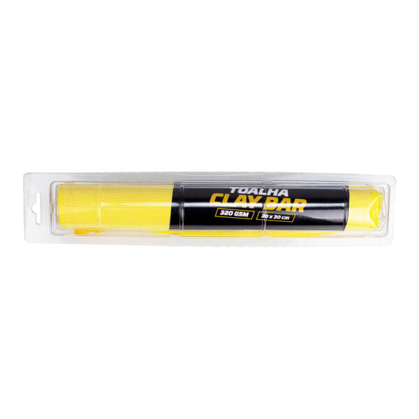 Toalha Clay Bar Automotiva P/ Descontaminar Pintura - 30CMX30CM - 320GSM