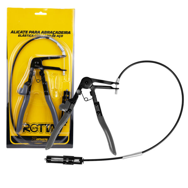 Alicate Para Abraçadeira Elastica Radiador C/ Cabo De Aço