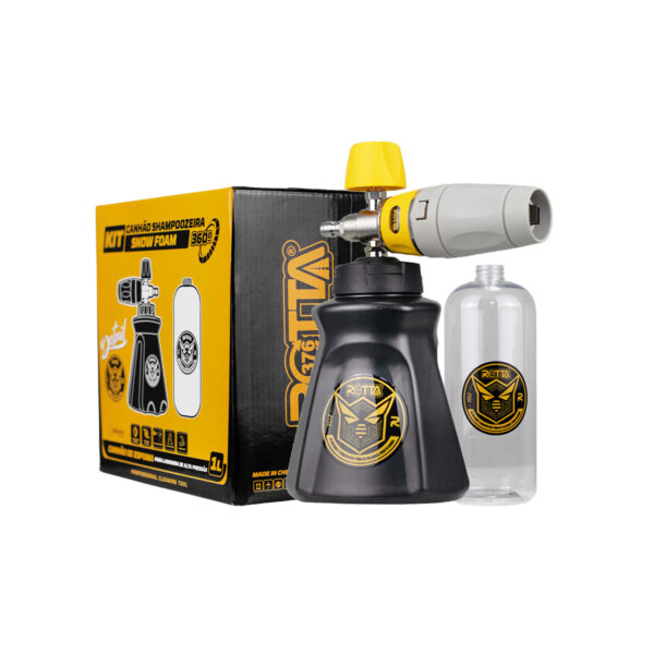 Kit Canhão de Espuma Snow Foam Dual Fit 360º - 2 Reservatórios