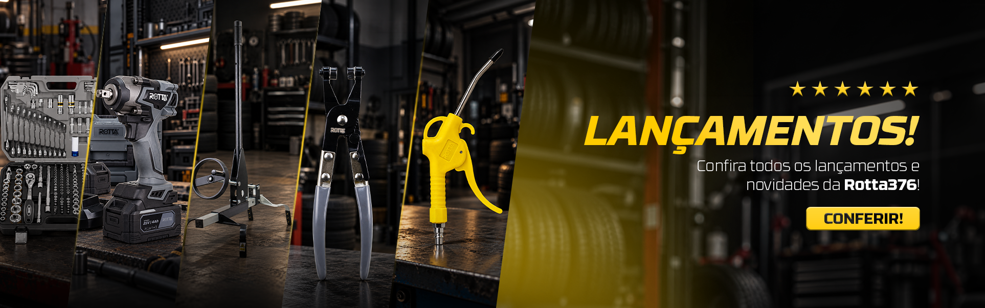 Banner lançamentos
