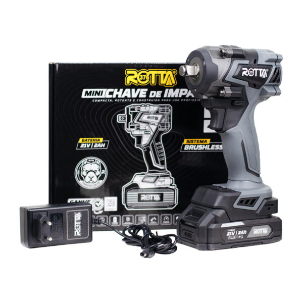 Chave De Impacto 1/2'' 450NM Sistema Brushless
